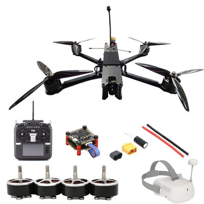 Goede prijs 7 km vluchthoogte 2.4G draadloze afstandsbediening ELRS 915 Receiver FPV Drone Kit online