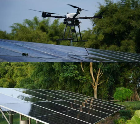 Goede prijs ZAi-MX15 zonnepaneel-hoge-spanning reinigingsdrone voor hoge gebouw muur venster reiniging oplossingen online
